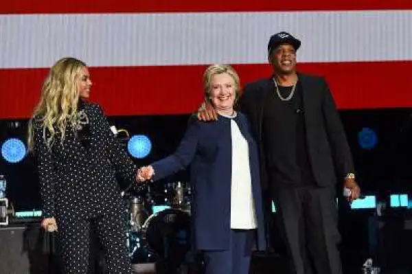 Photos: Jay Z & Beyonce endorse Hillary Clinton